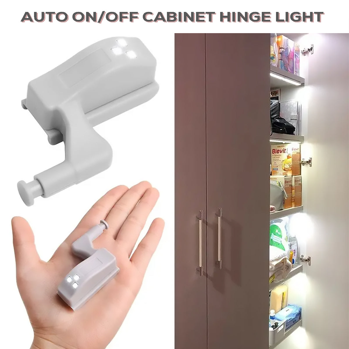 Auto Soft Closing Cabinet Hinge Kitchen Cabinet Door Hinge Lights Cabinet