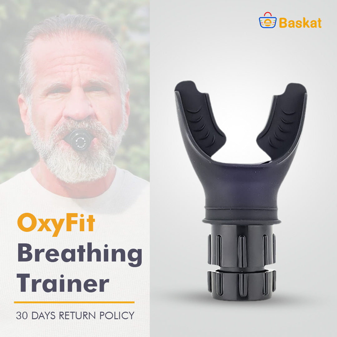 Breathing Exercise Device For Lungs Food Grade Silicon Lung Breath Trainer With Adjustable Levels