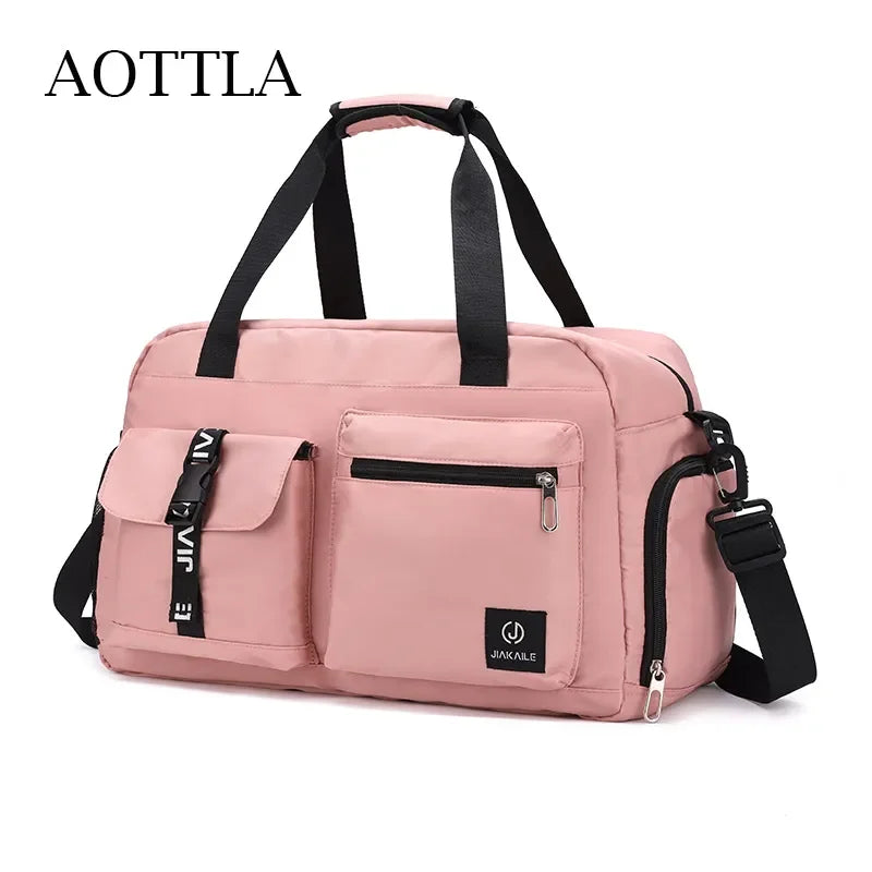 AOTTLA Women Travel Bags Good Quality Men Handbag Casual New Sport Bag For Women Luggage Shoulder Bag Large Crossbody Duffle Bag
