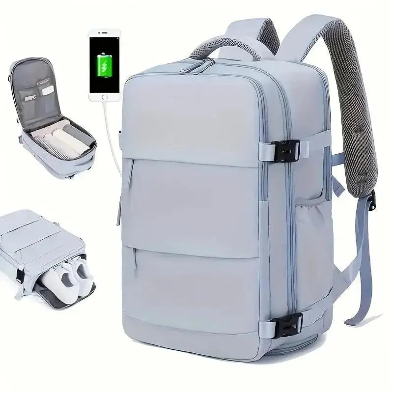 Multifunction Backpack With Shoe Storage Multilayer Dry And Wet Separation Waterproof