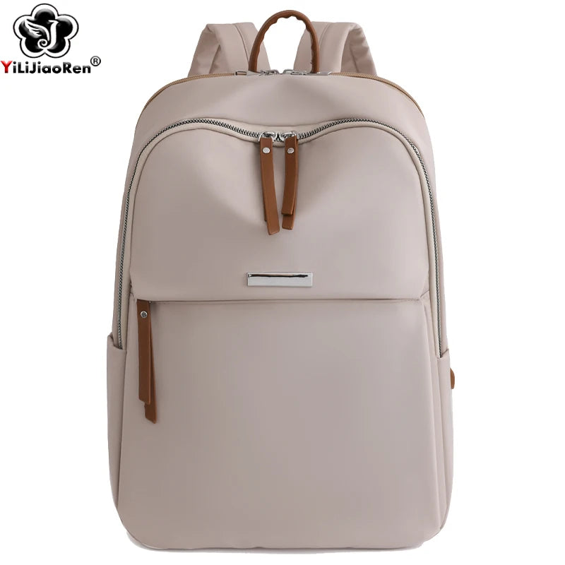 Waterproof Nylon Backpack  Travel Rucksack Large Capacity School Bag