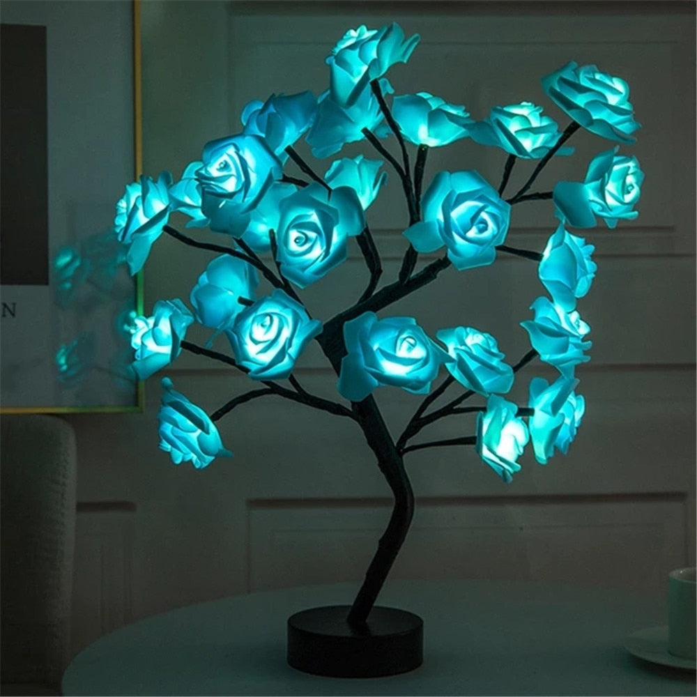 Blossom Bliss Glowing Rose Tree