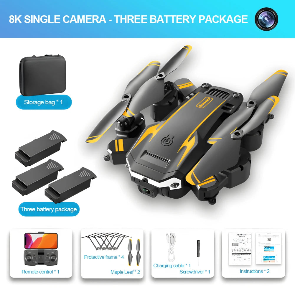 ABS Club™️ -  SkyExplorer 5G GPS Drone with 8K HD Camera - The Ultimate Aerial Photography Experience 🌌✨  🌟