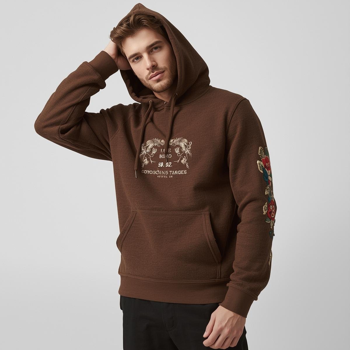 Model wearing cotton-w